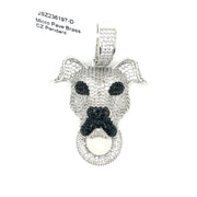 Dog Brass Pendant