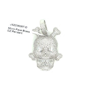 Skull Brass Pendant
