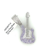 Guitar Brass Pendant