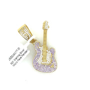 Guitar Silver Pendant
