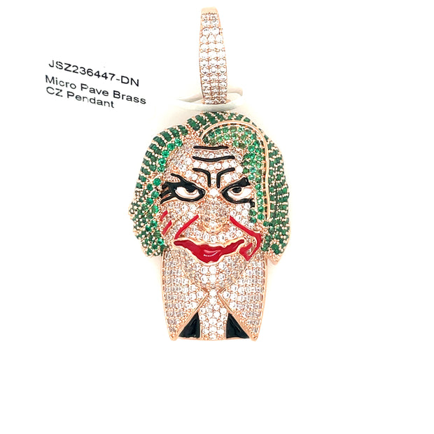 Joker Brass Pendant