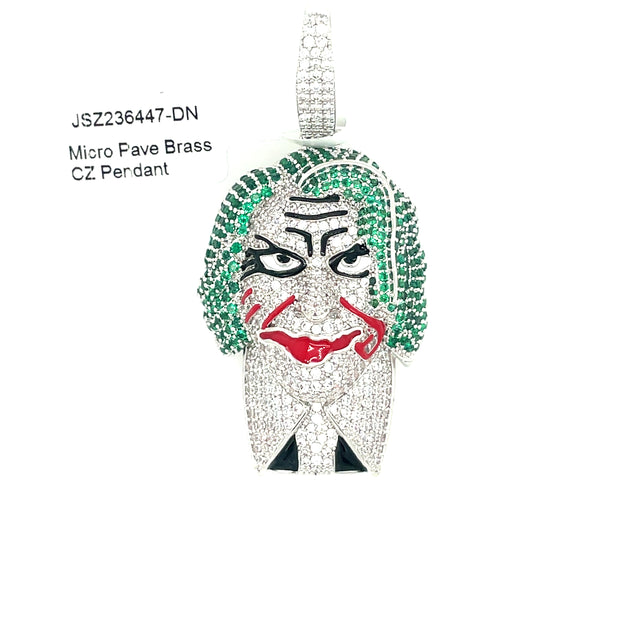 Joker Brass Pendant