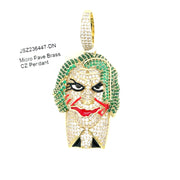 Joker Silver Pendant