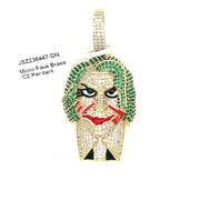 Joker Brass Pendant