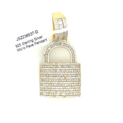 Lock Silver Pendant