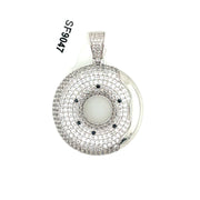 Donut Brass Pendant