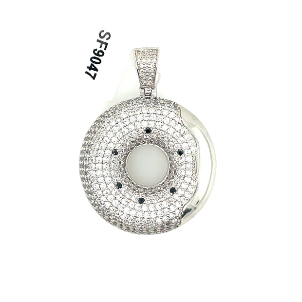 Donut Brass Pendant