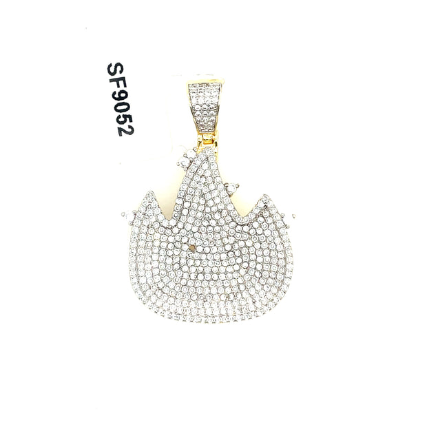 Fire Brass Pendant